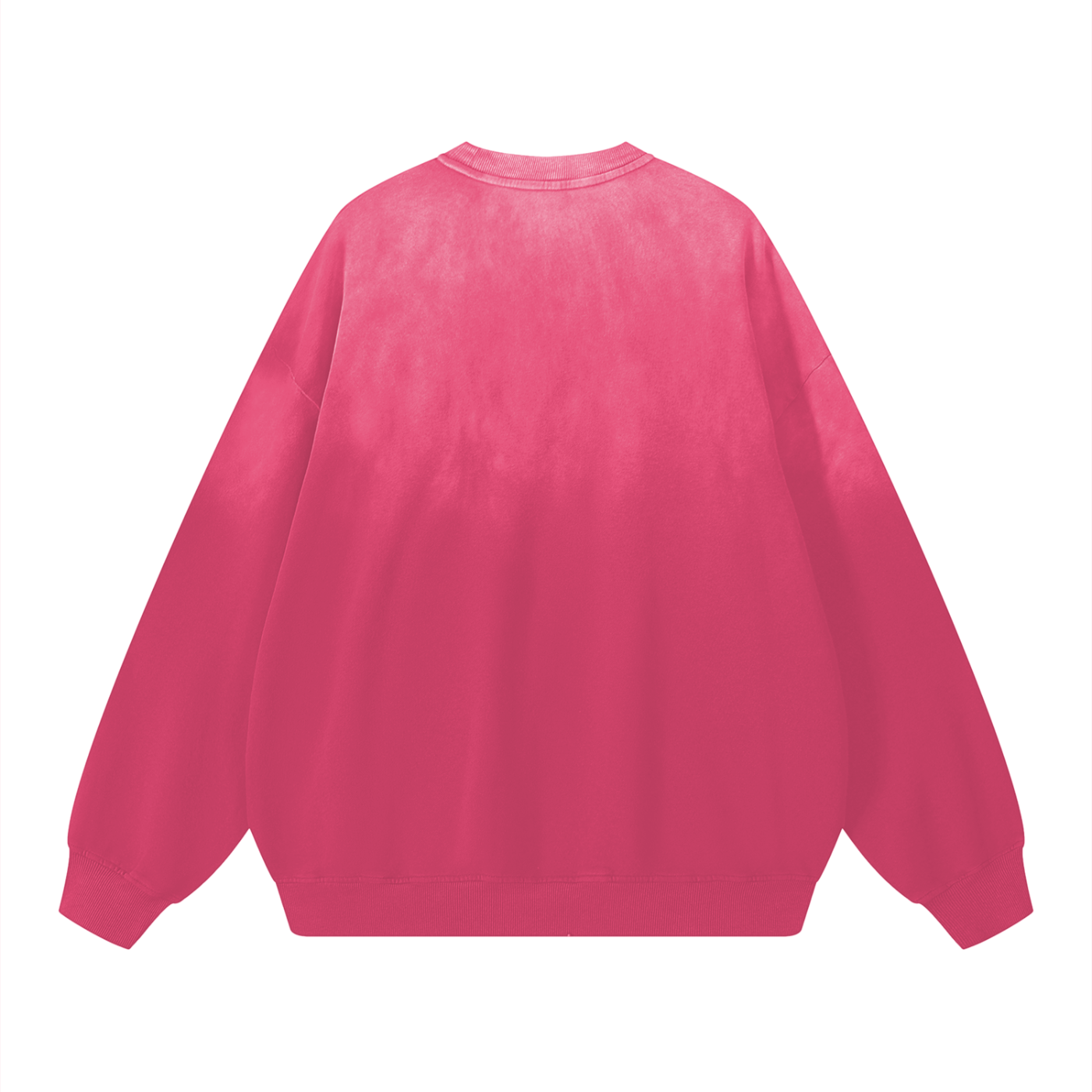 'F-CK THE PAT ✂️' FADED CREWNECK SWEATER (masc sizing)