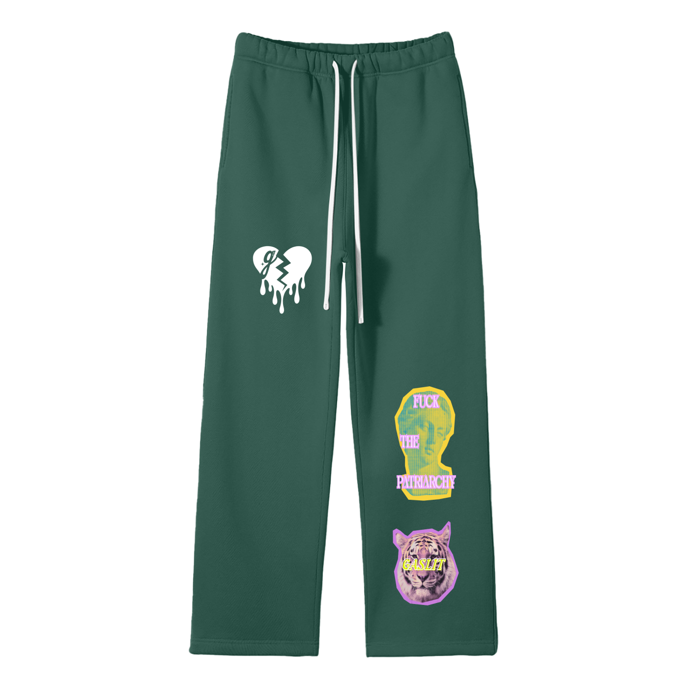 '💚 GREEN 🐯 LE TIGRE' SWEATPANTS (masc sizing)