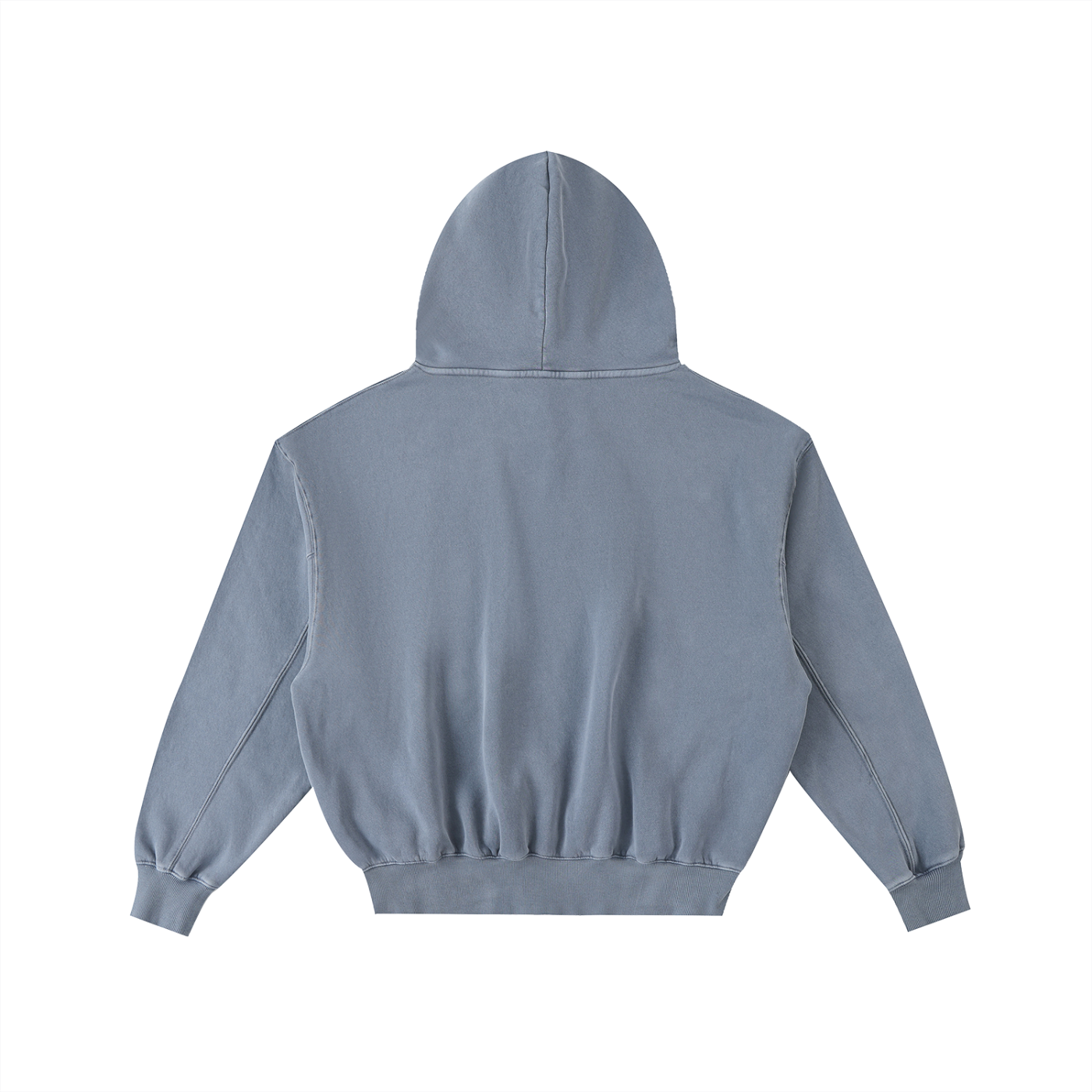 'DELULU π' FRAYED HOODIE (masc sizing)