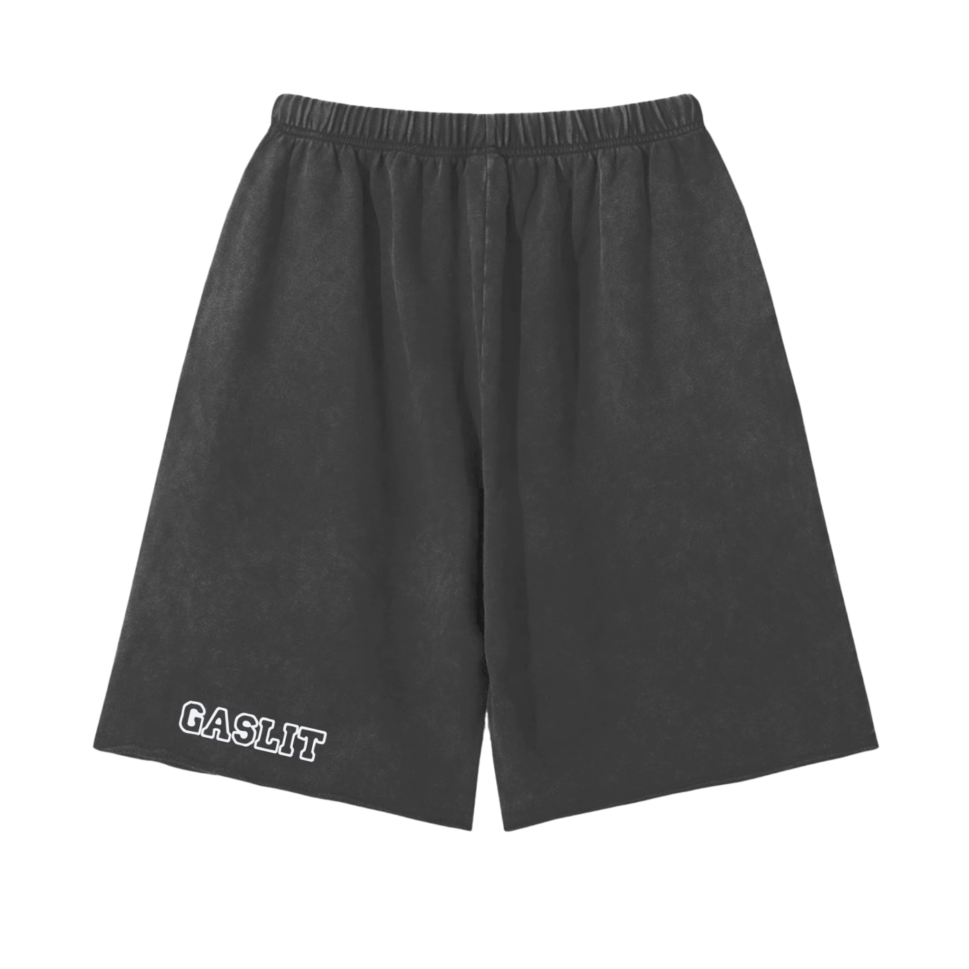 'GOD IS A 🥀' ACID WASH JERSEY SHORTS (masc sizing)