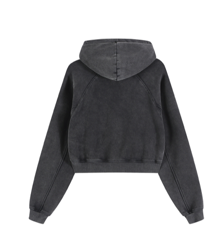 'GASLIT' CROPPED HOODIE (fem sizing)