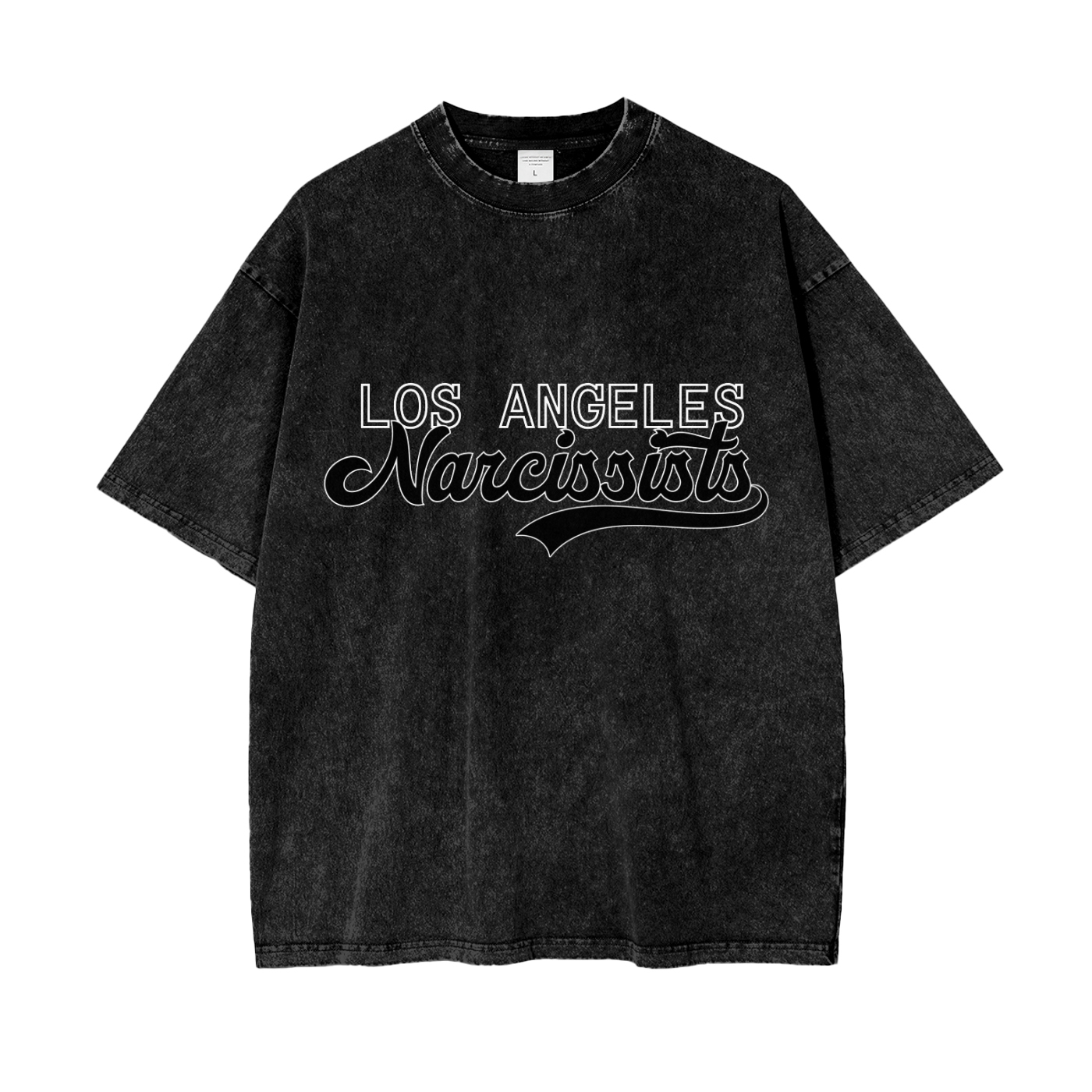 'LA NARCS' OVERSIZED TEAM TEE (masc sizing)
