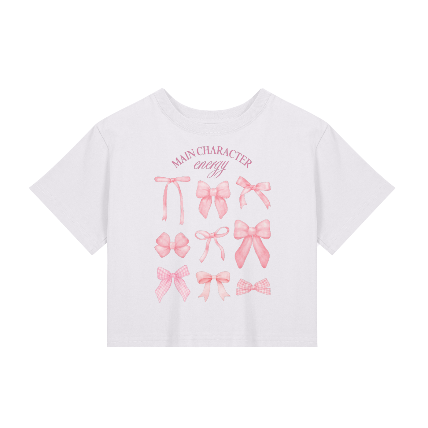 'MAIN THANG π' LOOSE CROP TEE (fem sizing)