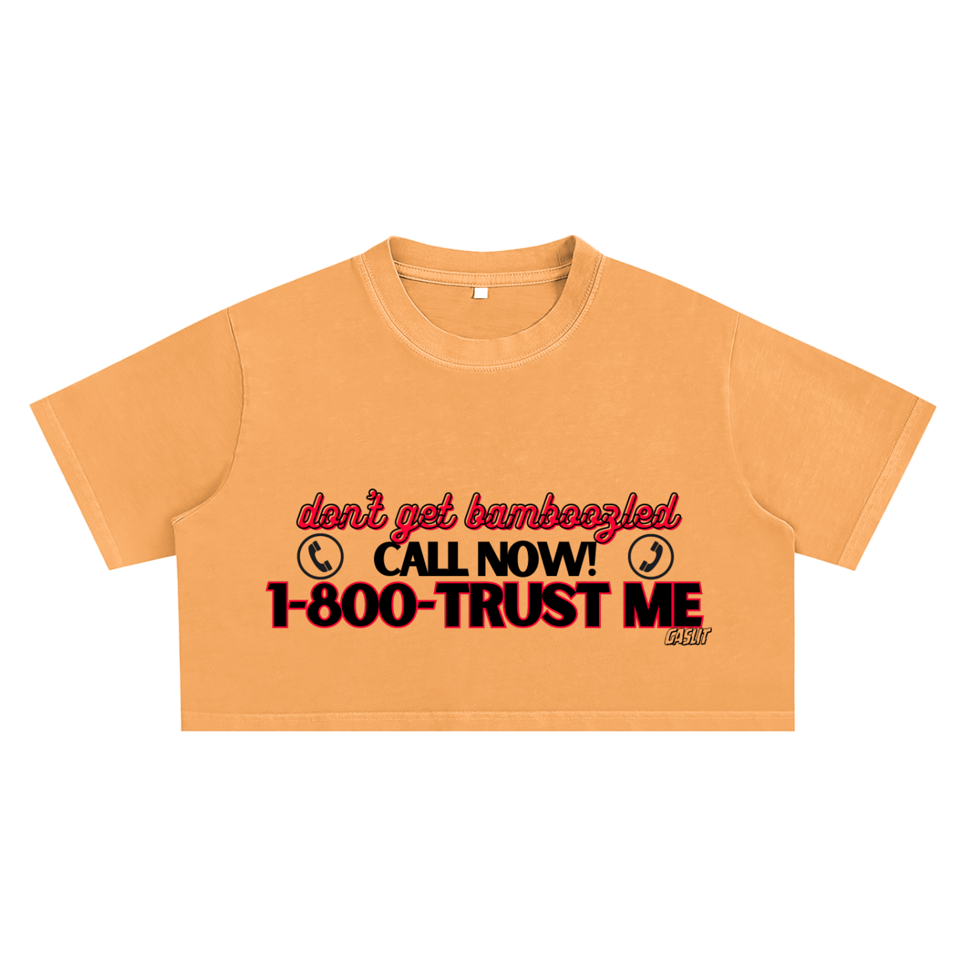 BAMBOOZLED CROP TEE (fem sizing)
