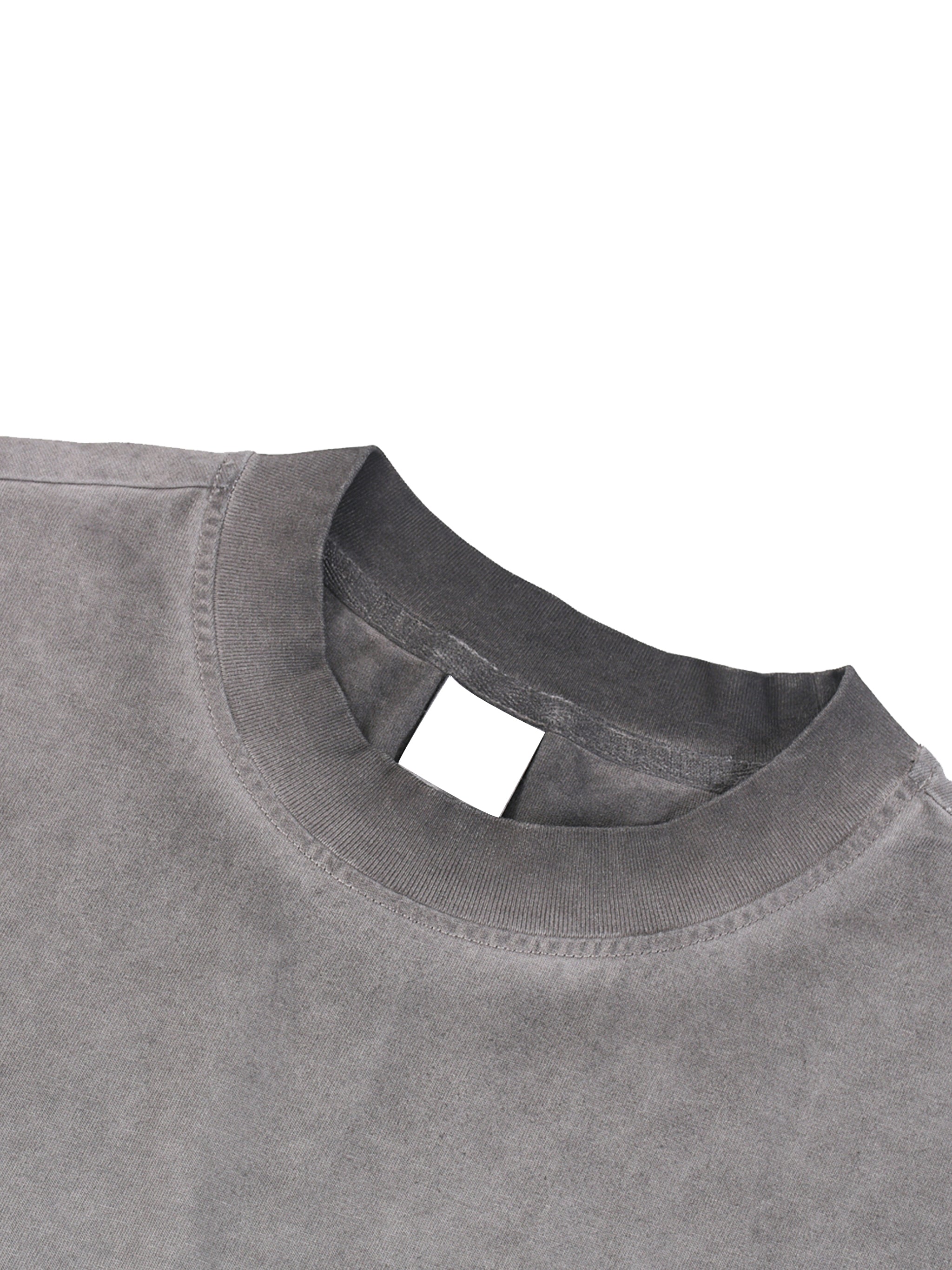 'DELULU' GRAY BOXY MUSCLE TANK (masc sizing)