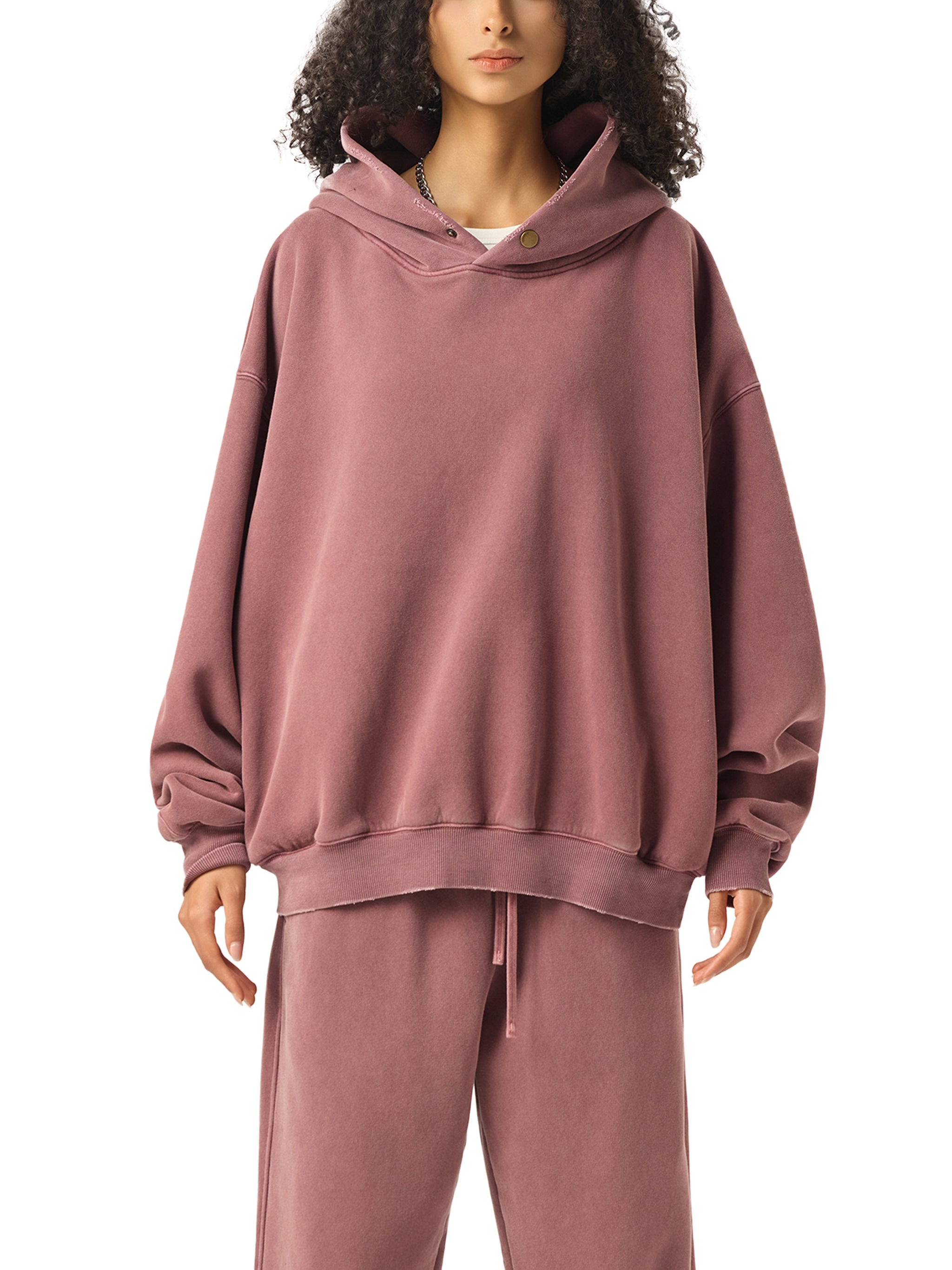 'DELULU π' FRAYED HOODIE (masc sizing)