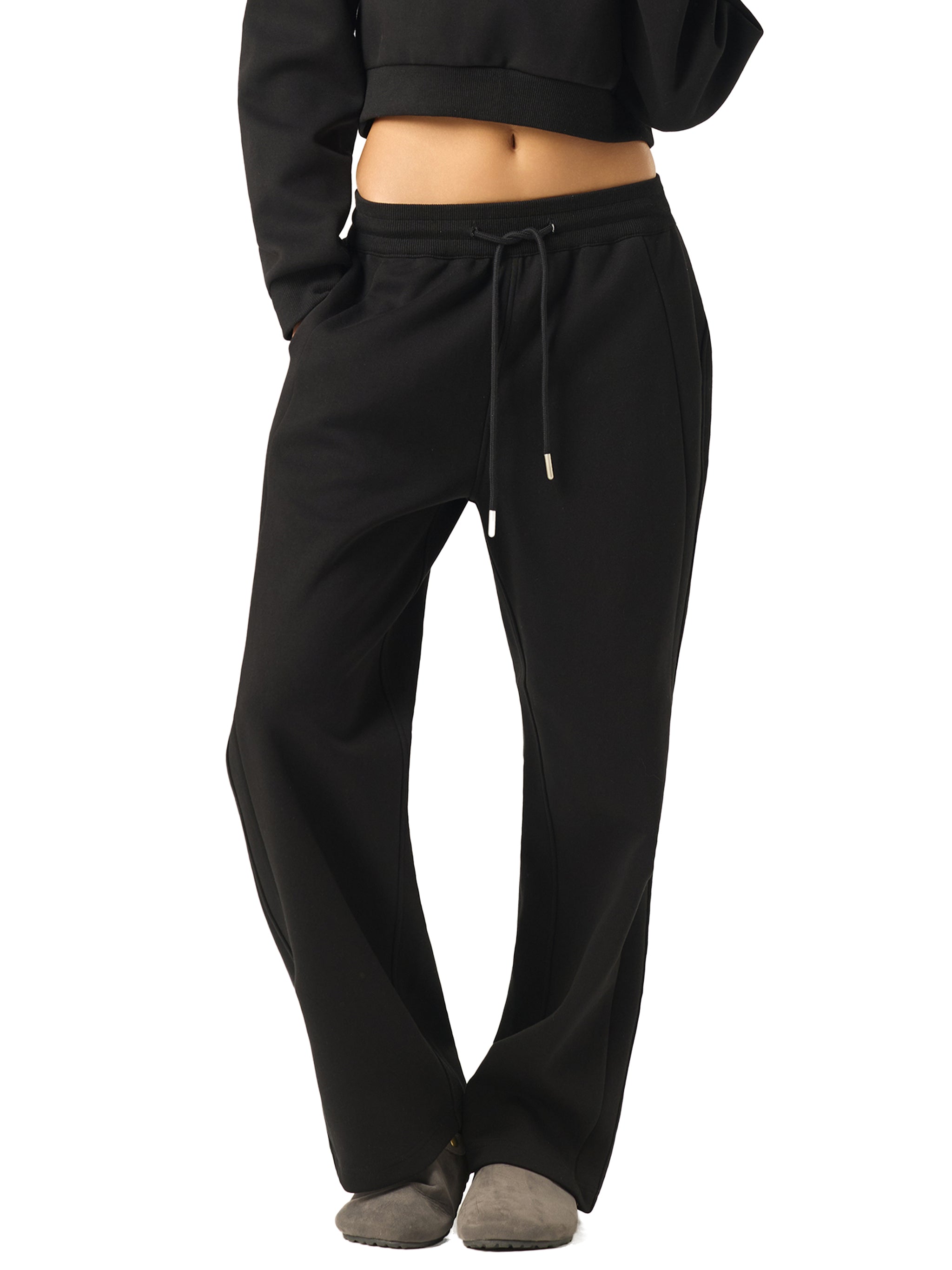'GOD IS A WOMAN 🥀' BAGGY SWEATPANTS (fem sizing)