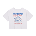 'ANGEL BABY' LOOSE CROP TEE (fem sizing)