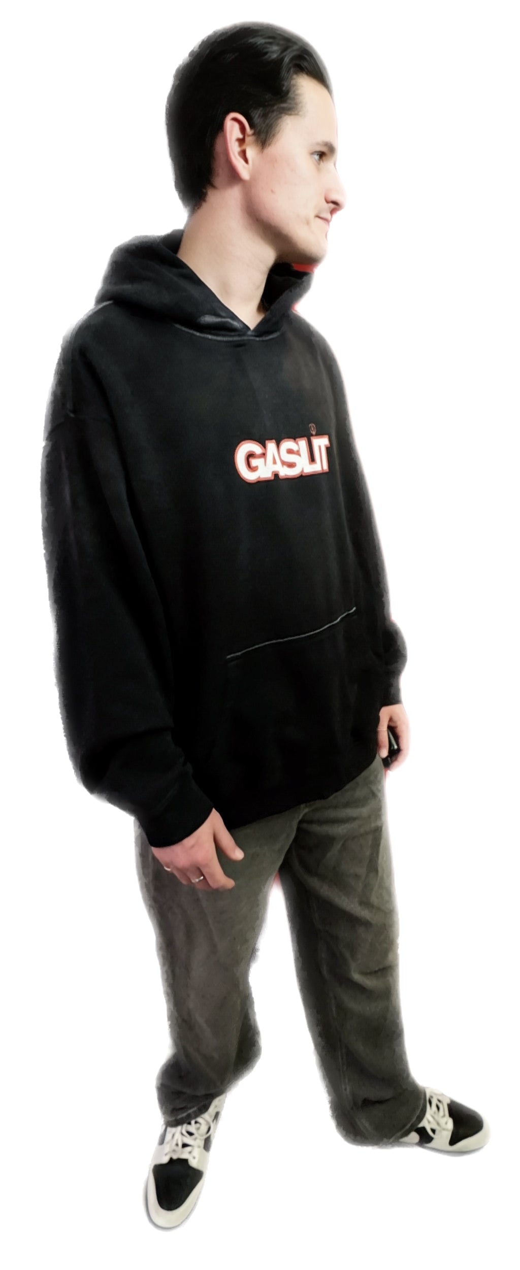 'GASLIT' FADED OVERSIZED HOODIE (masc sizing)