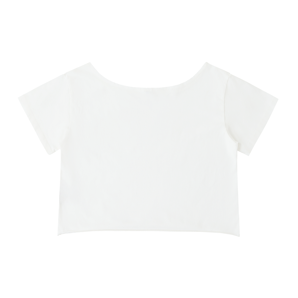 😽'KITTY LOVE' OFF THE SHOULDER CROP TOP (fem sizing)