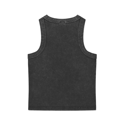 'F-CK THE PAT 🐍' ACID WASH CROP TANK (fem sizing)