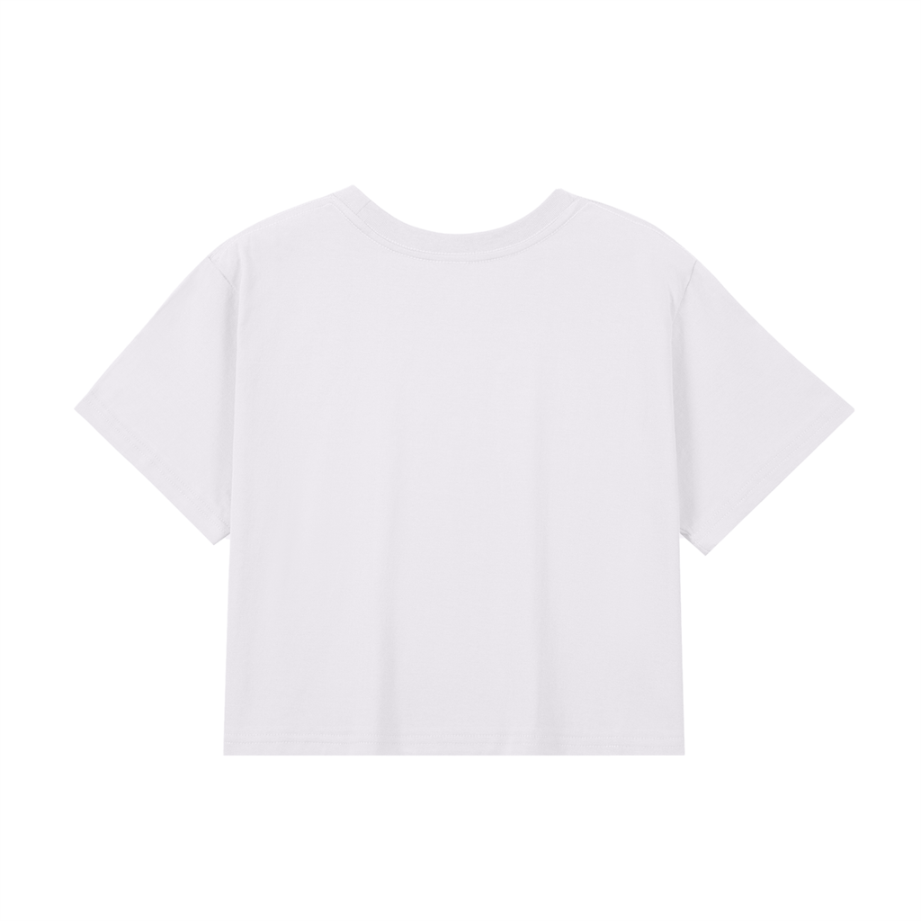 'ANGEL BABY' LOOSE CROP TEE (fem sizing)