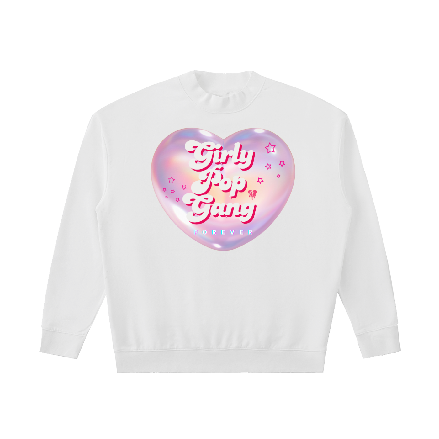 💅🏻 'GIRLY POP GANG' OVERSIZED ACID WASH SWEATER (fem sizing)