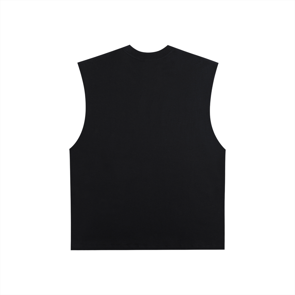 🐱 'KITTY KITTY' RAW EDGE MUSCLE TANK 🐱 (masc sizing)