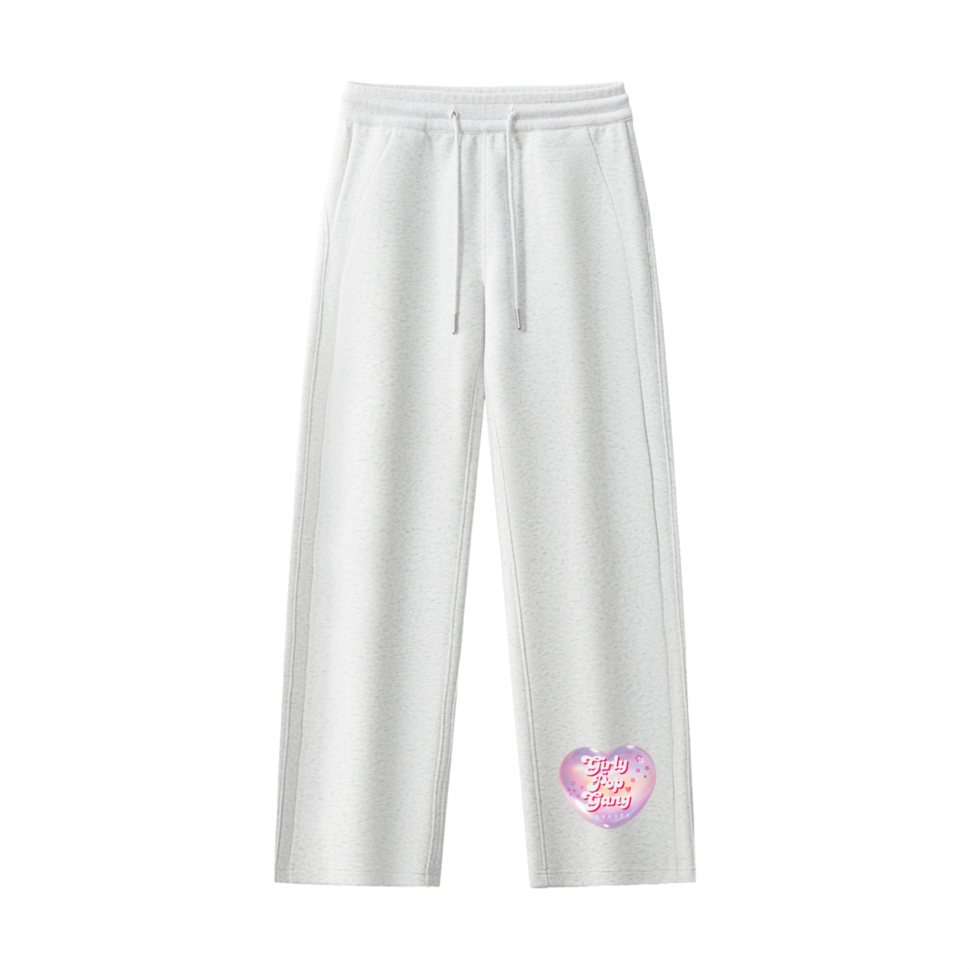 💅🏻'GIRLY POP GANG' STRAIGHT LEG SWEATPANTS (fem sizing)