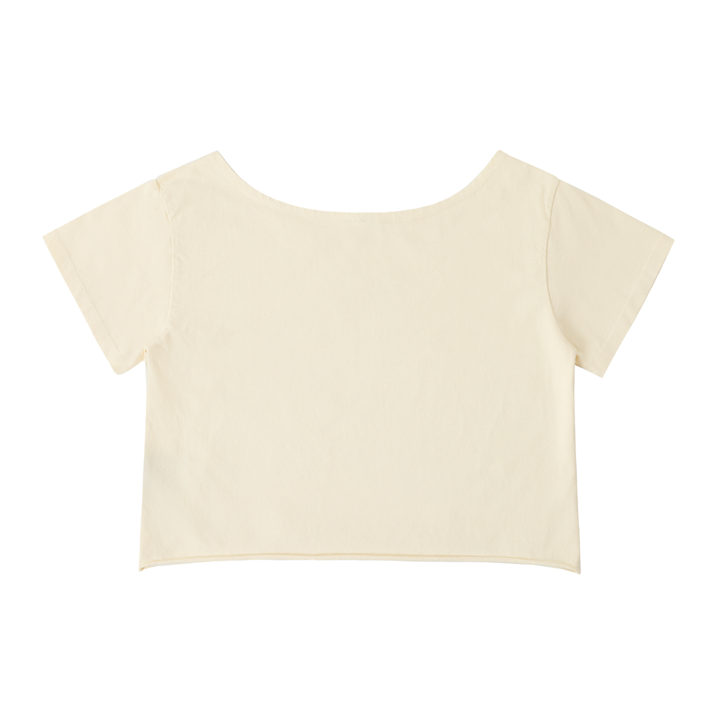 😽'KITTY LOVE' OFF THE SHOULDER CROP TOP (fem sizing)