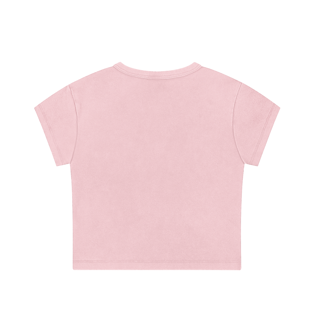 '800-FEM RAGE' BABY CROP TEE (fem sizing)