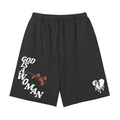 'GOD IS A 🥀' ACID WASH JERSEY SHORTS (masc sizing)