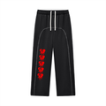 💔 HEARTBREAK 💔 CONTRAST STITCH SWEATPANTS (MASC SIZING)