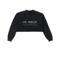 'LOS ANGELES NARCS' CUTOFF CROP SWEATSHIRT (fem sizing)