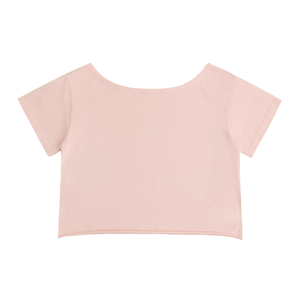 😽'KITTY LOVE' OFF THE SHOULDER CROP TOP (fem sizing)