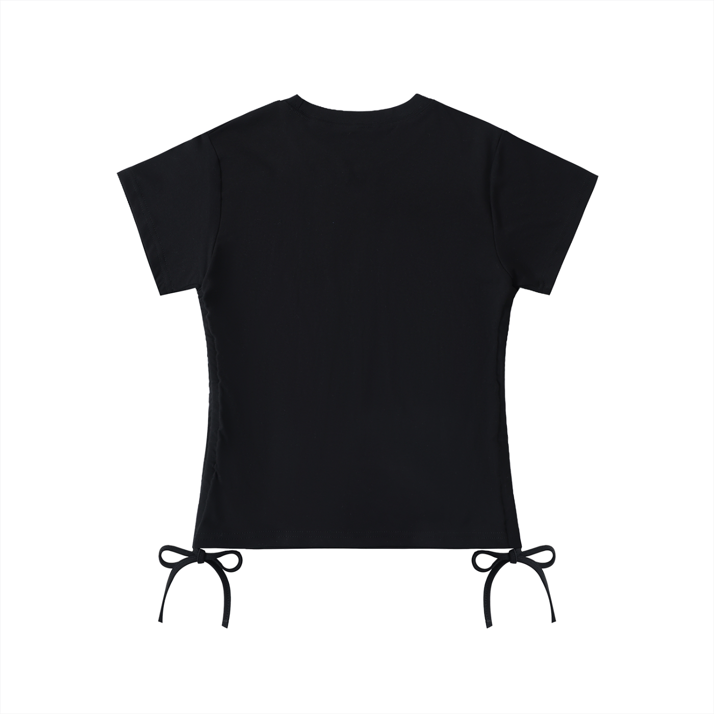 i 🖤 'MAKING BOYS CRY' CINCHED TIE UP TEE (fem sizing)