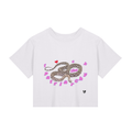 'F-CK THE PAT 🐍' LOOSE CROP TEE (fem sizing)
