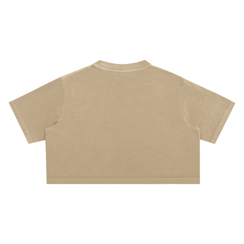 'DELUSIONAL ERA😊' LOOSE CROP TEE (fem sizing)