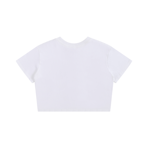 'BREAKING MY HEART 😇' LOOSE CROP TEE (fem sizing)