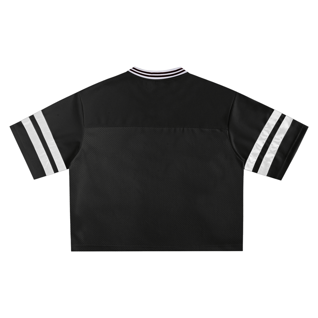 'F-CK THE PAT 🐍' FOOTBALL JERSEY MESH TEE (masc sizing)