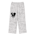 🖤 'G HEART' DIRTY WASHED FLEECE SWEATPANTS