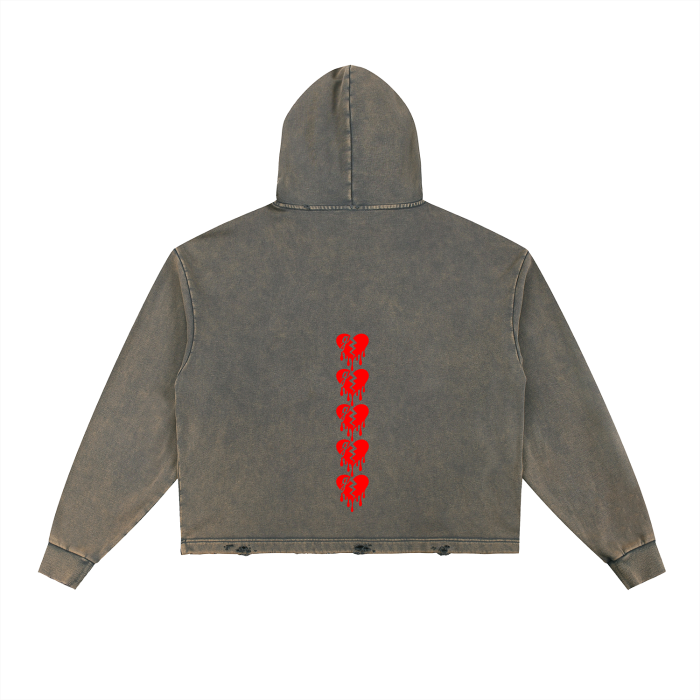 🧨'SMOKES KILL'🧨 VINTAGE BOXY HOODIE (masc sizing)