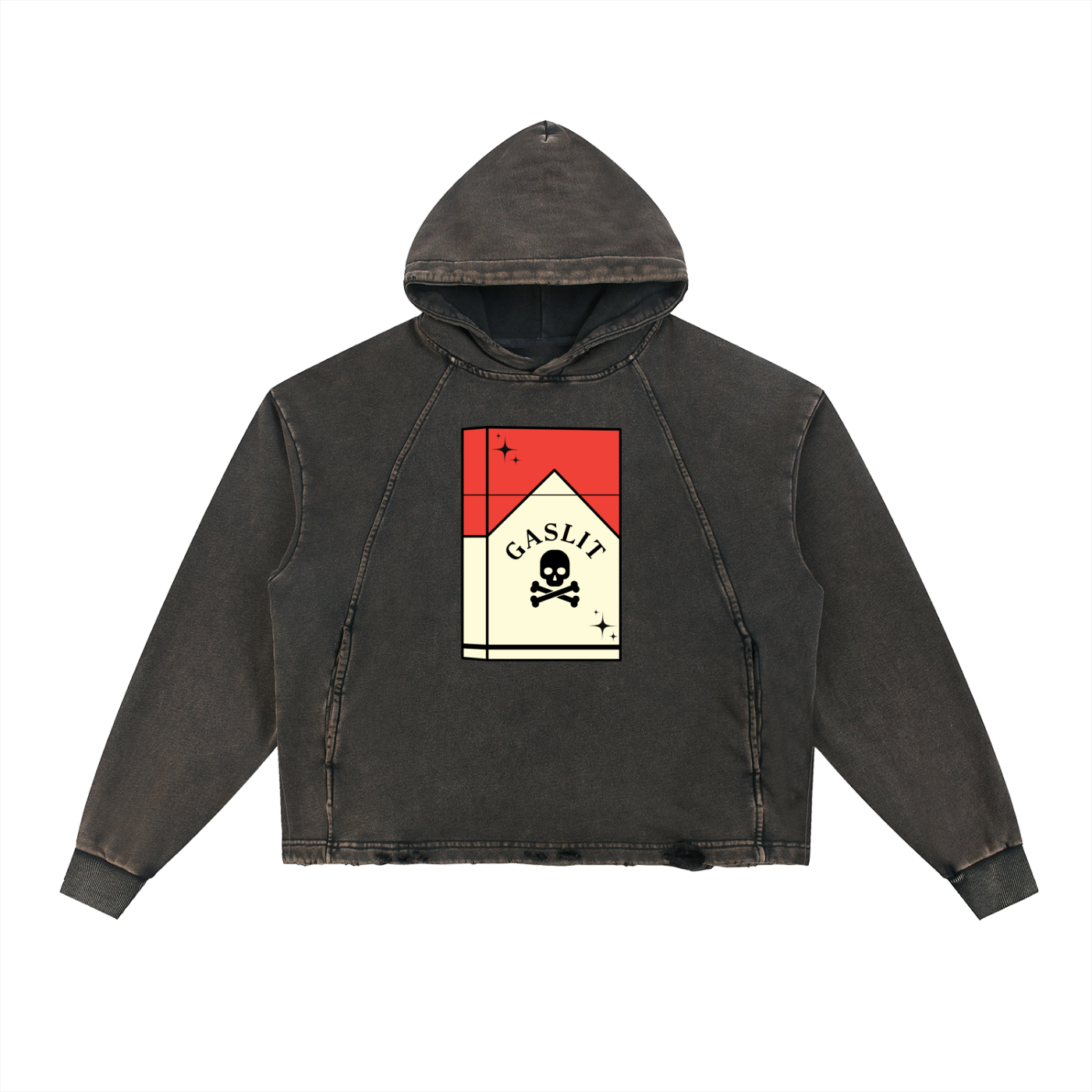 🧨'SMOKES KILL'🧨 VINTAGE BOXY HOODIE (masc sizing)