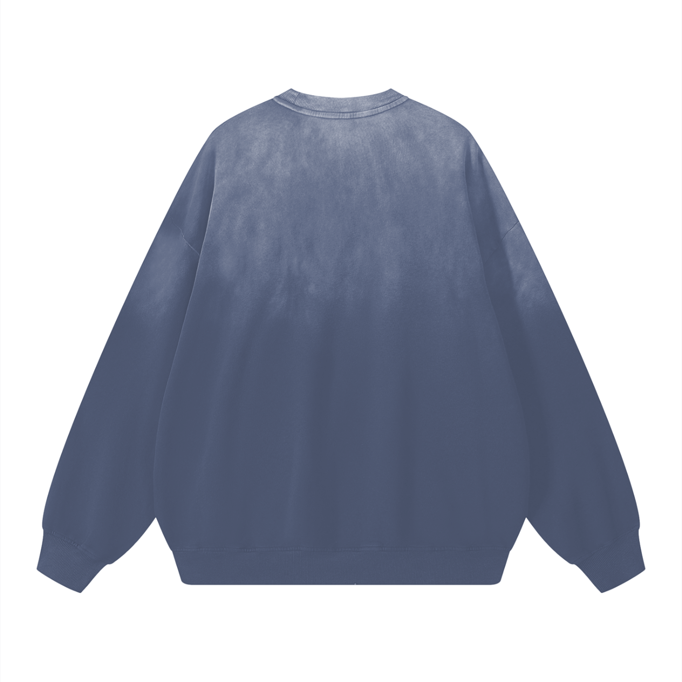 'F-CK THE PAT ✂️' FADED CREWNECK SWEATER (masc sizing)