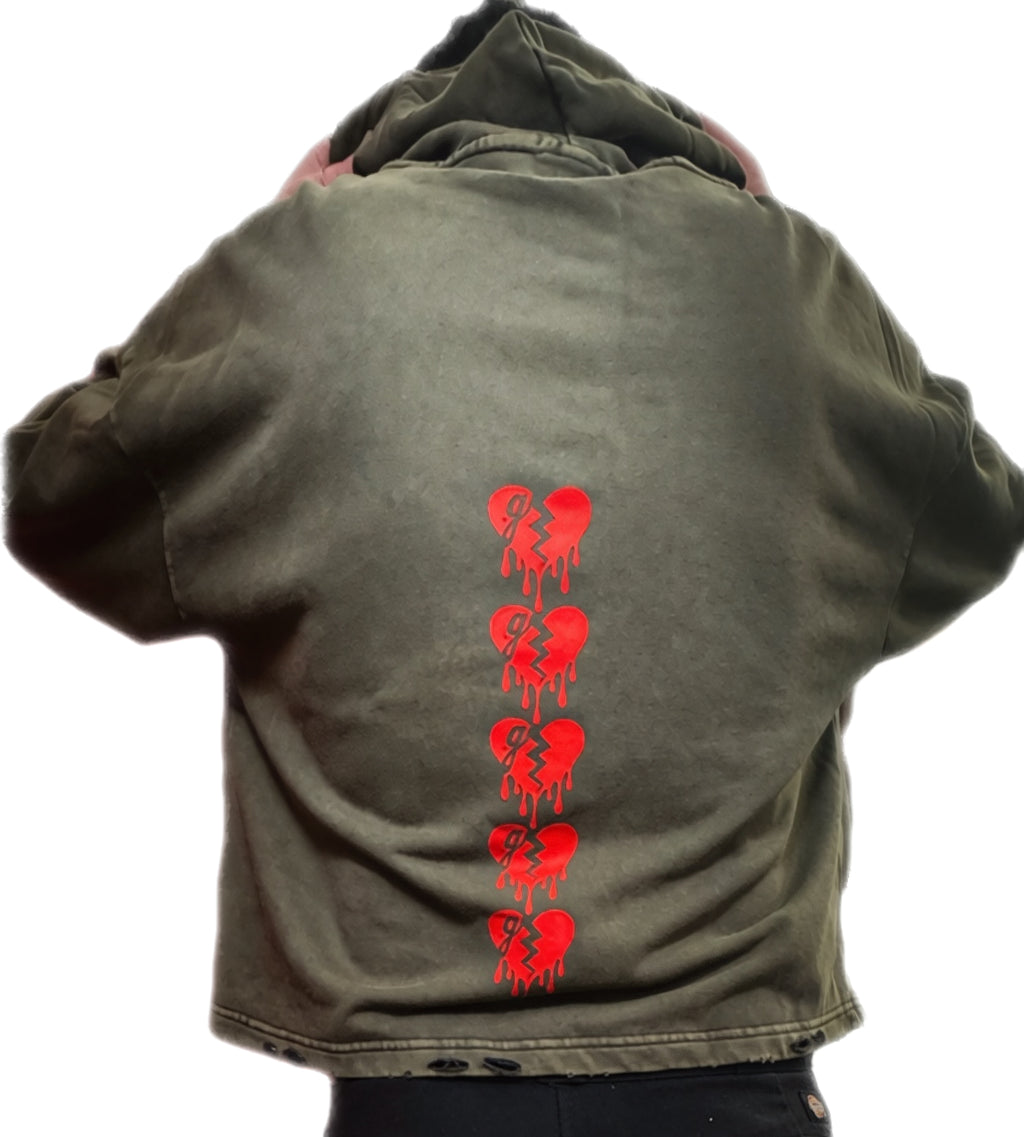🧨'SMOKES KILL'🧨 VINTAGE BOXY HOODIE (masc sizing)