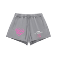 'FEMME RAGE 💗' ACID WASH CUTOFF SWEAT SHORTS (fem sizing)