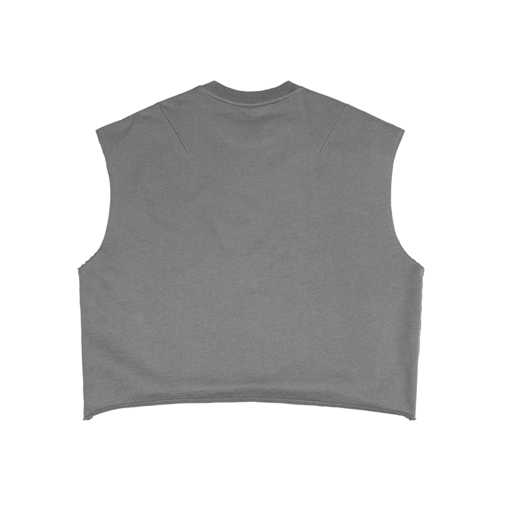 'HOLE-Y MEMORY' BOXY TANK TOP (masc sizing)