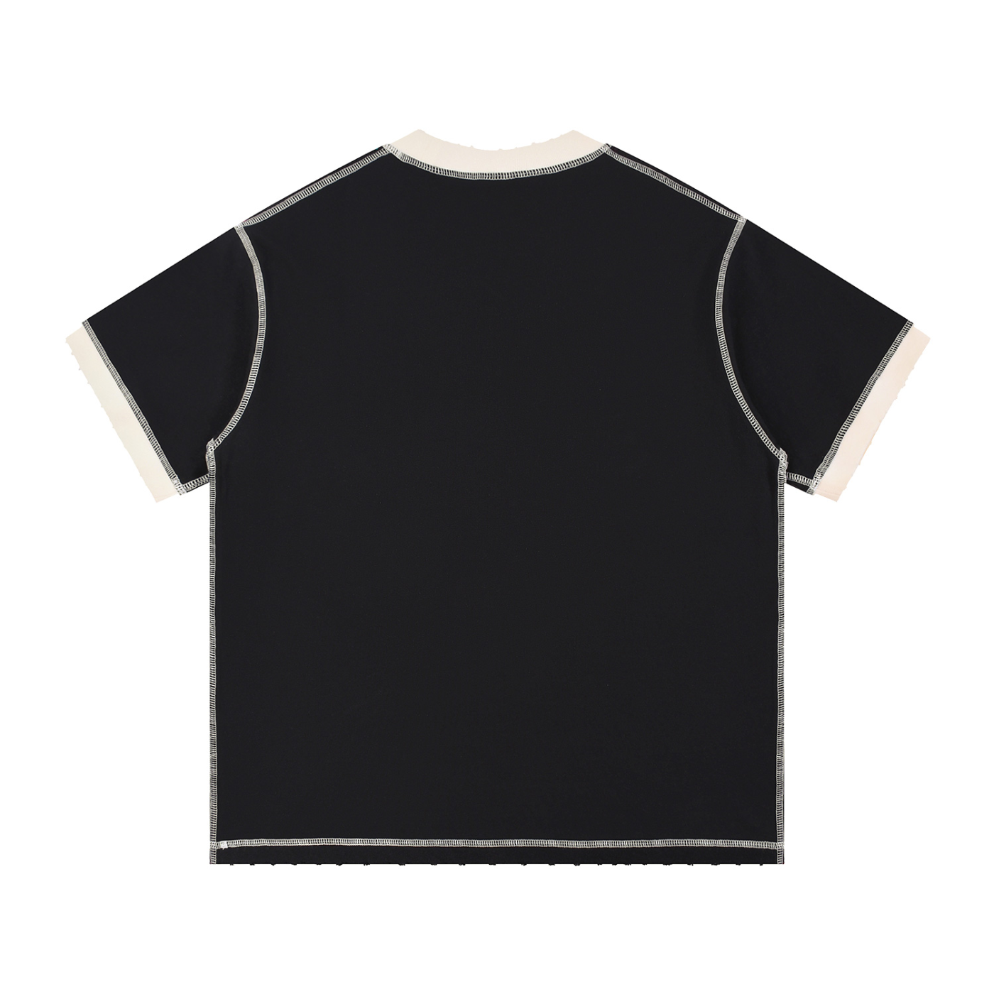 🧨'SMOKES KILL' CONTRAST STITCH COTTON TEE (masc sizing)