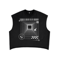 'HOLE-Y MEMORY' OVERSIZED BOXY TEE (masc sizing)