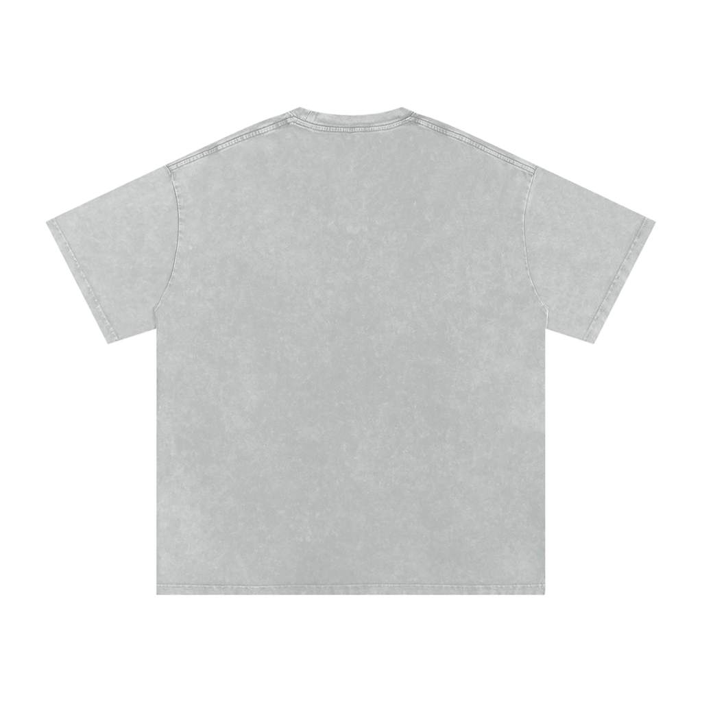 'ANGEL BABY 💔' OVERSIZED ACID WASH TEE (masc sizing)