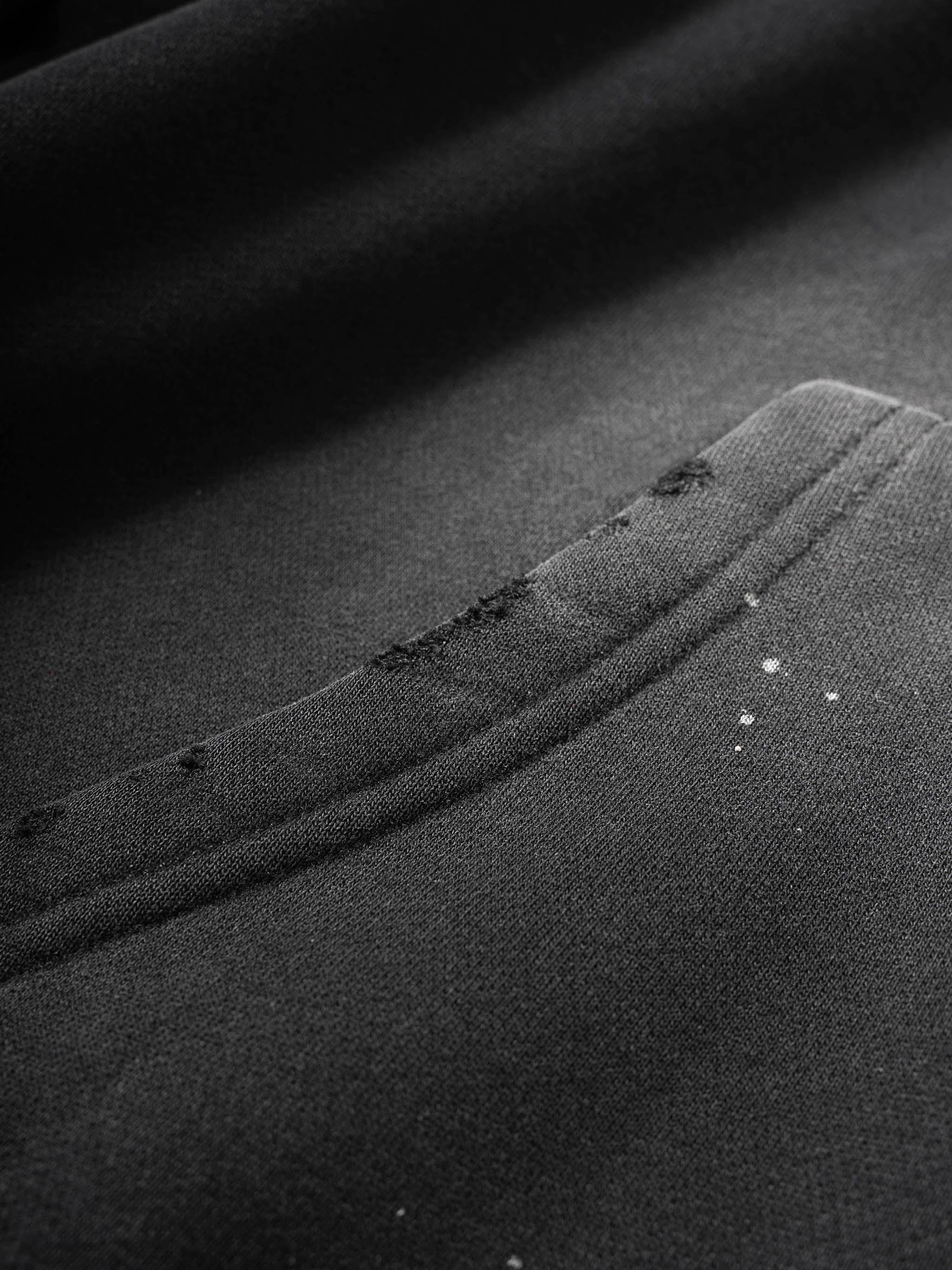 'G 💔' UNISEX VINTAGE WASH FRAYED HOODIE (masc sizing)
