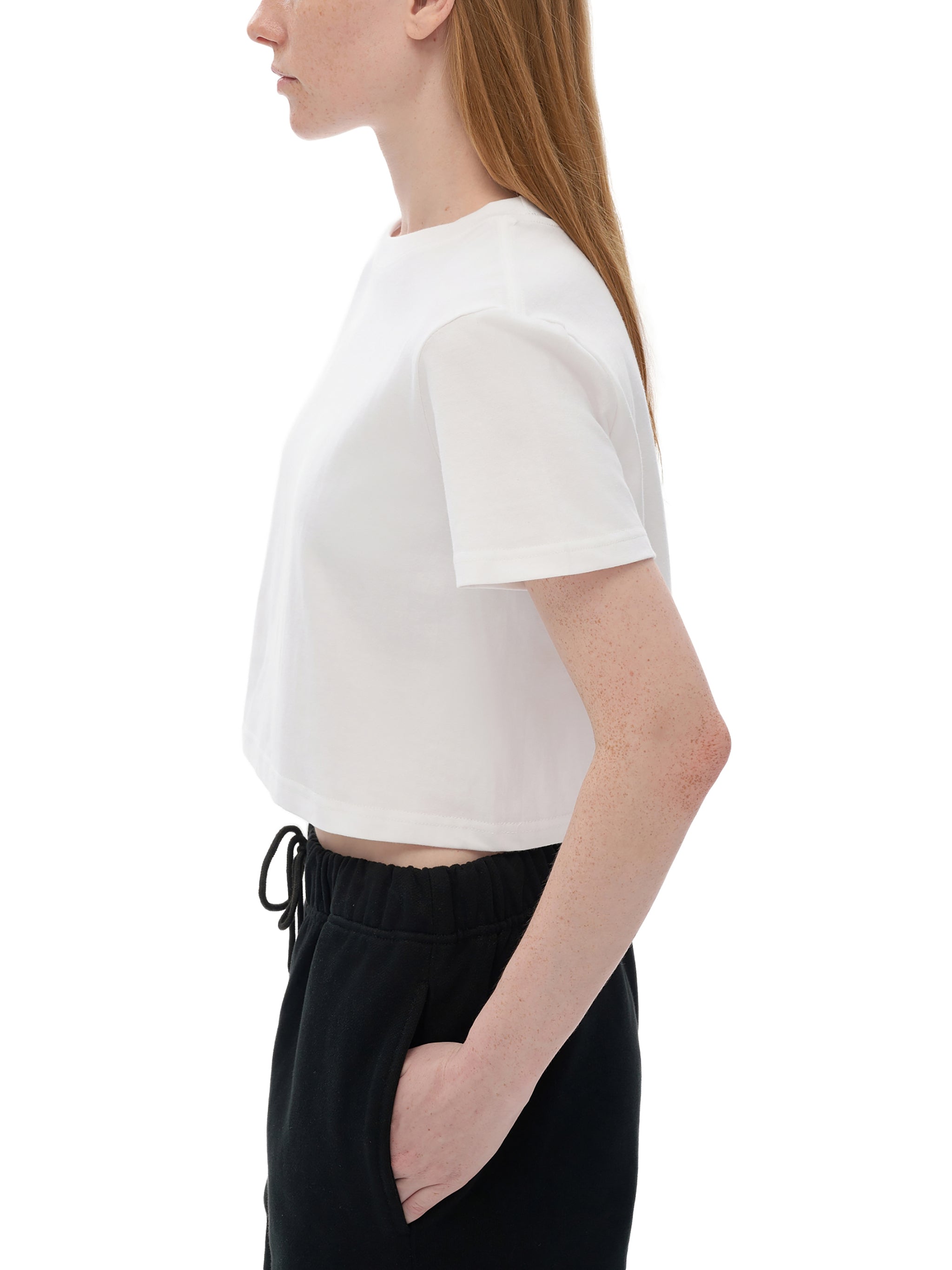 'BREAKING MY HEART' LOOSE CROP TEE