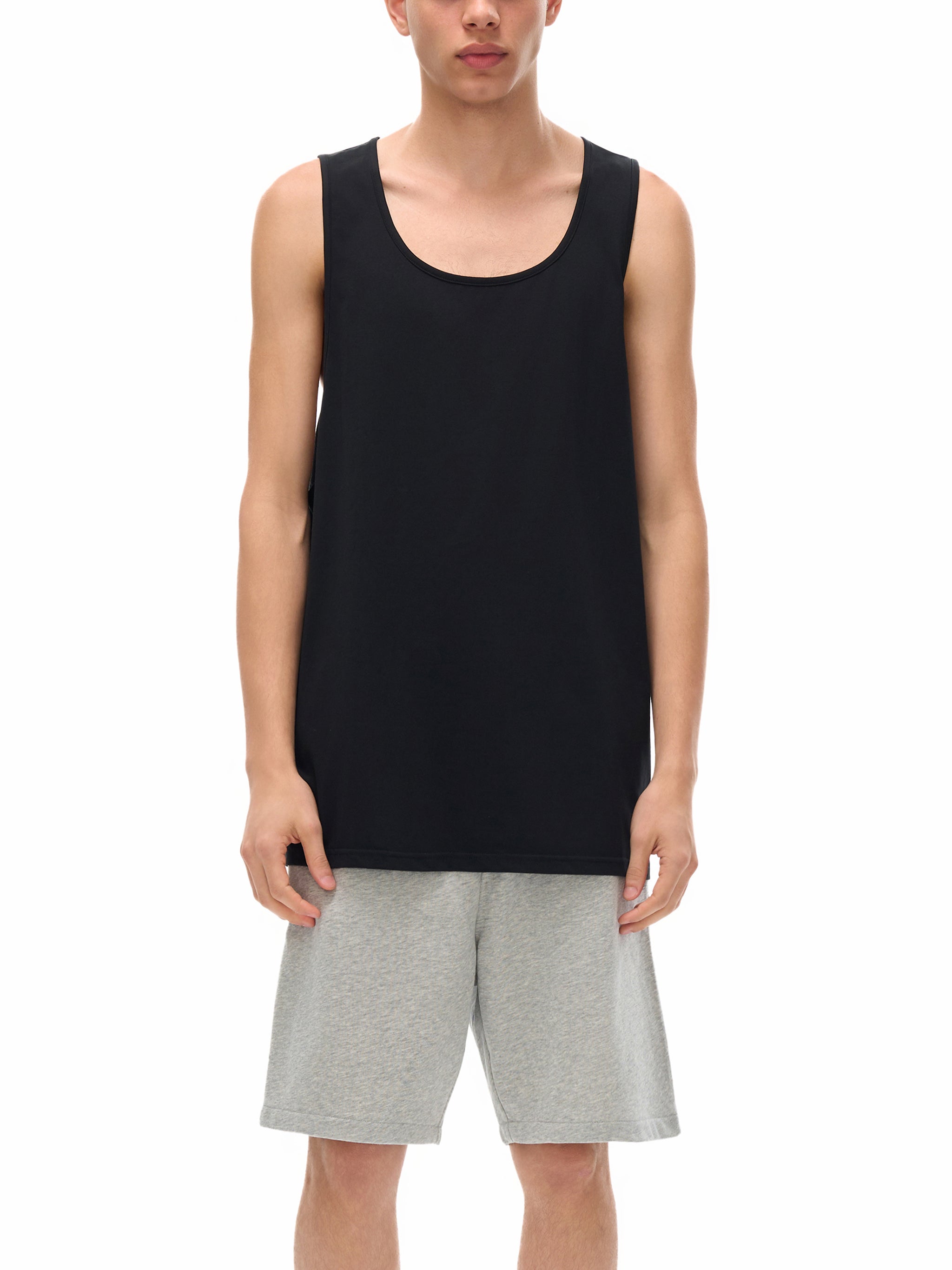 'GOD IS A WOMAN' LOOSE MUSCLE TANK (masc sizing)