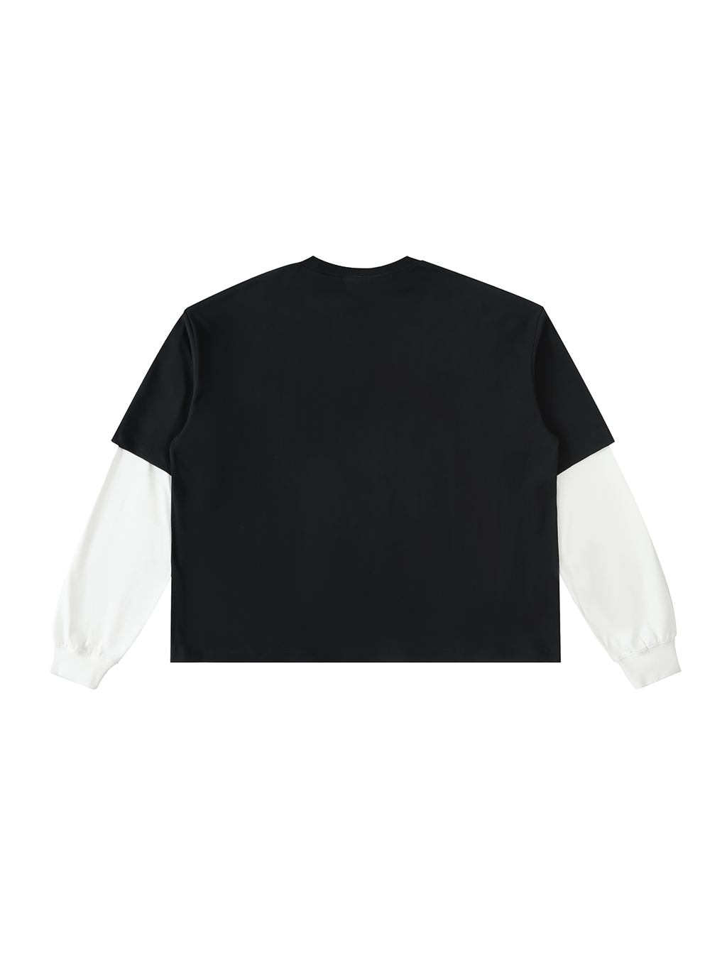 🧨 'SMOKES KILL' LAYERED CONTRAST COTTON TEE (masc sizing)