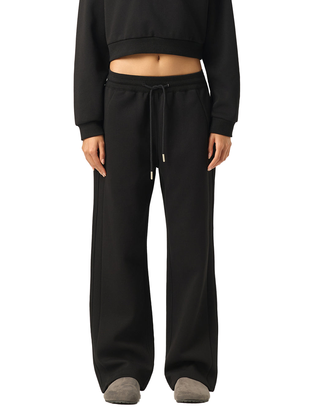 'GOD IS A WOMAN 🥀' STRAIGHT LEG SWEATPANTS (fem sizing)