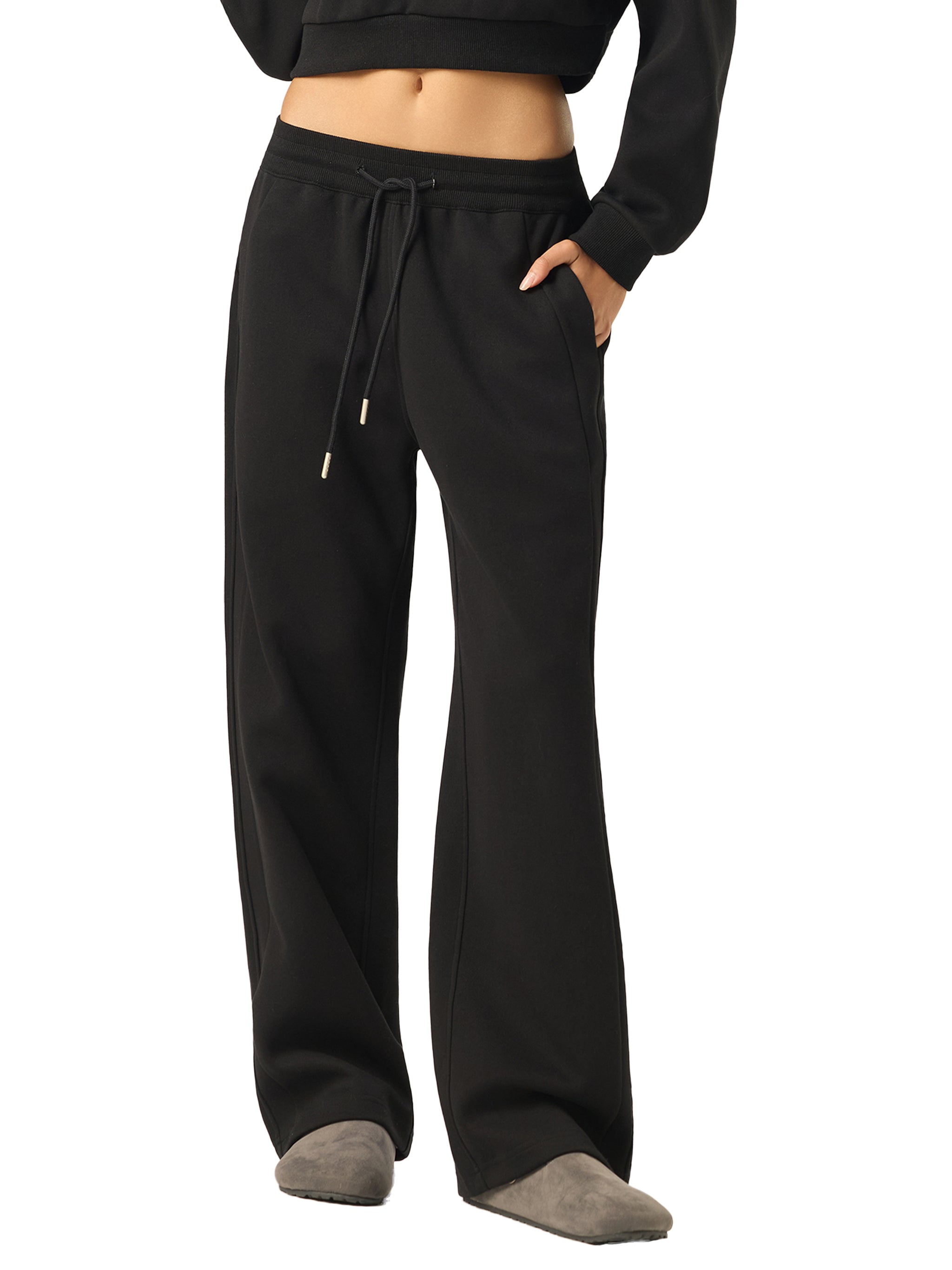 'GOD IS A WOMAN 🥀' STRAIGHT LEG SWEATPANTS (fem sizing)
