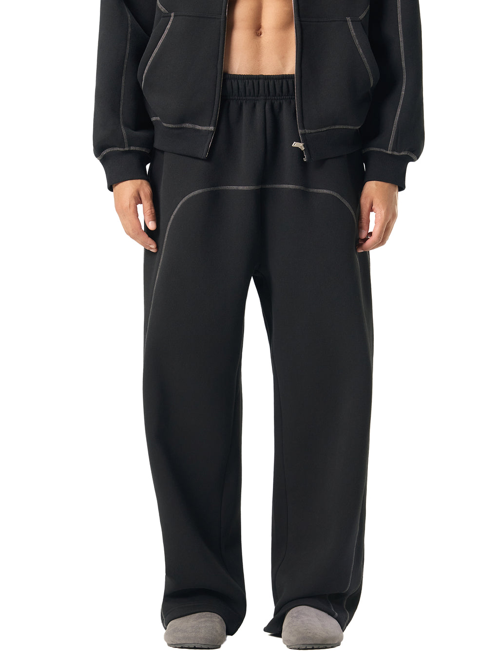 💔 HEARTBREAK 💔 CONTRAST STITCH SWEATPANTS (MASC SIZING)