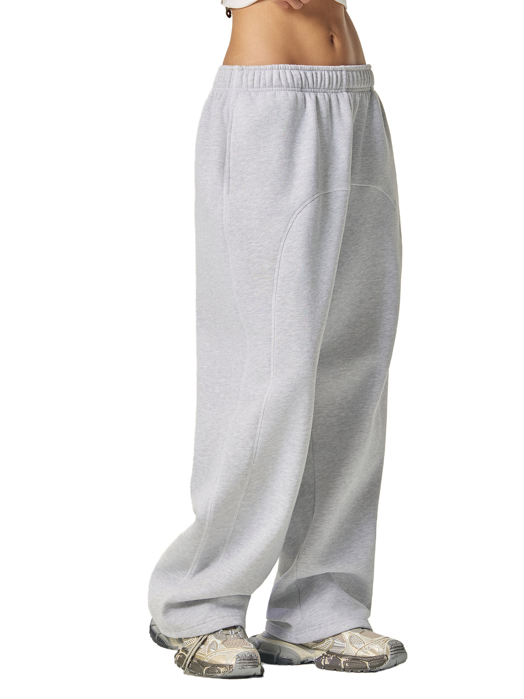💔 HEARTBREAK 💔 CONTRAST STITCH SWEATPANTS (MASC SIZING)