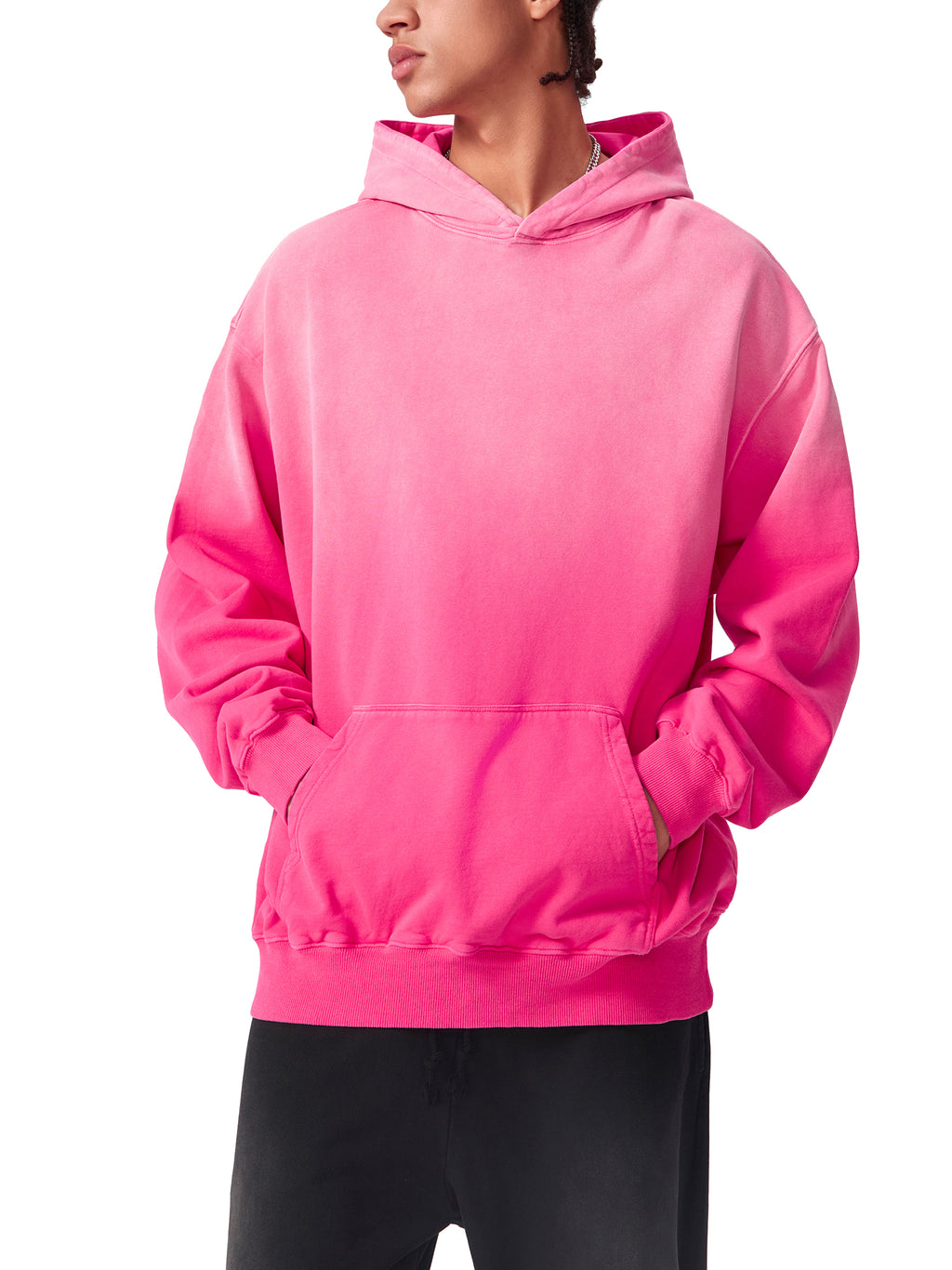 ⚰️'LOSE MY NUMBER'⚰️  OVERSIZED FADED HOODIE (masc sizing)